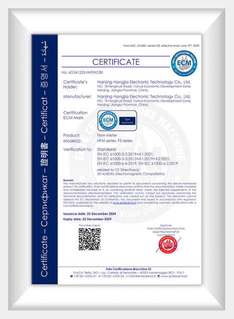 Medidor de flujo CE