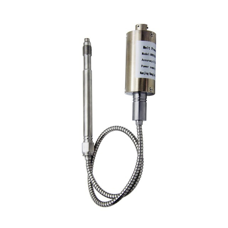 HPM129A-123/123T Transmisor de presión de fusión capilar a alta temperatura para extrusor de cavidad 
